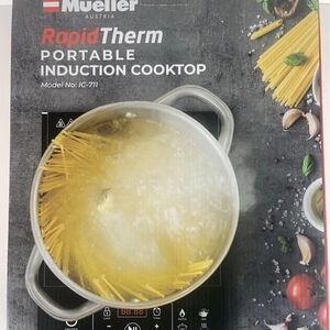 RapidTherm Portable Induction Cooktop - Black